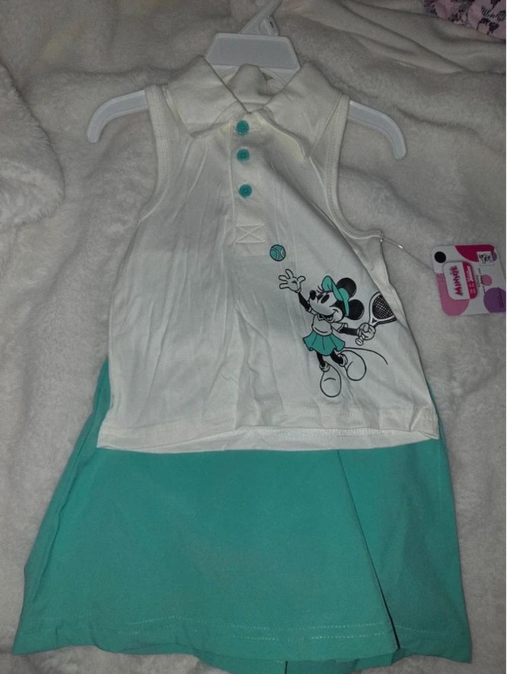 Minnie mouse tennis outfit 3T